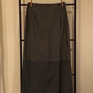 NWOT Warehouse Long Wrap Skirt
